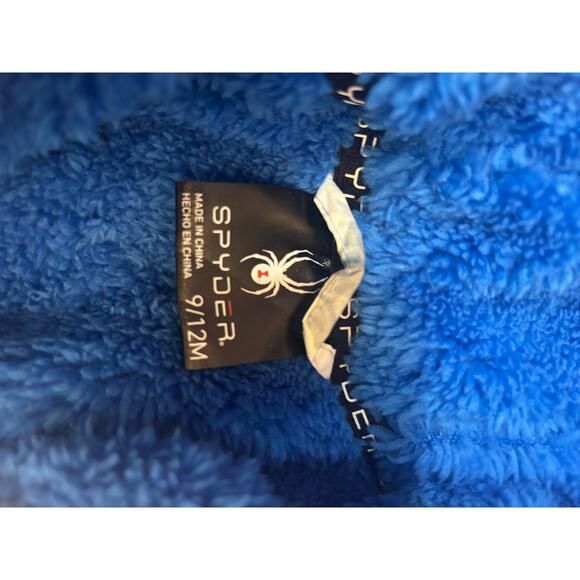 Spyder hooded snowsuit baby 9 / 12 mos boy/girl NWT unisex new - Picture 4 of 8
